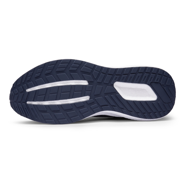 Men's Knitted Comfortable Walking Sneakers - NAVY - 6